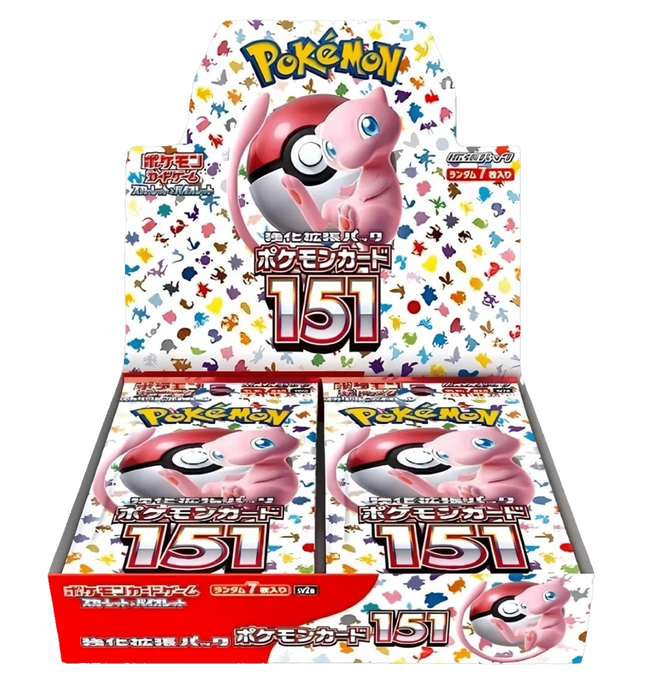 Pokemon TCG - Scarlet & Violet - 151 (SV2a) - Booster Box (Japanisch)