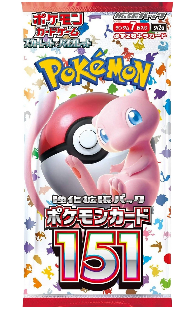 Pokemon TCG - Scarlet & Violet - 151 (SV2a) - Booster Pack (Japanisch)