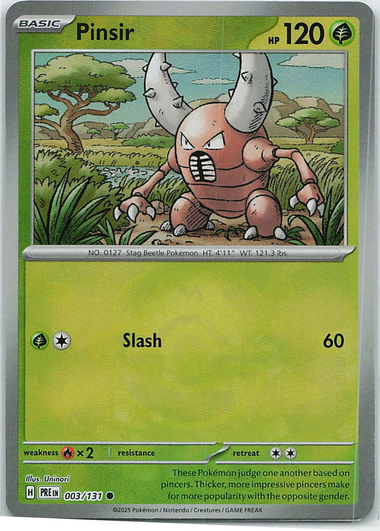 Pinsir (Prismatic Evolutions) 3/131 [Near Mint]