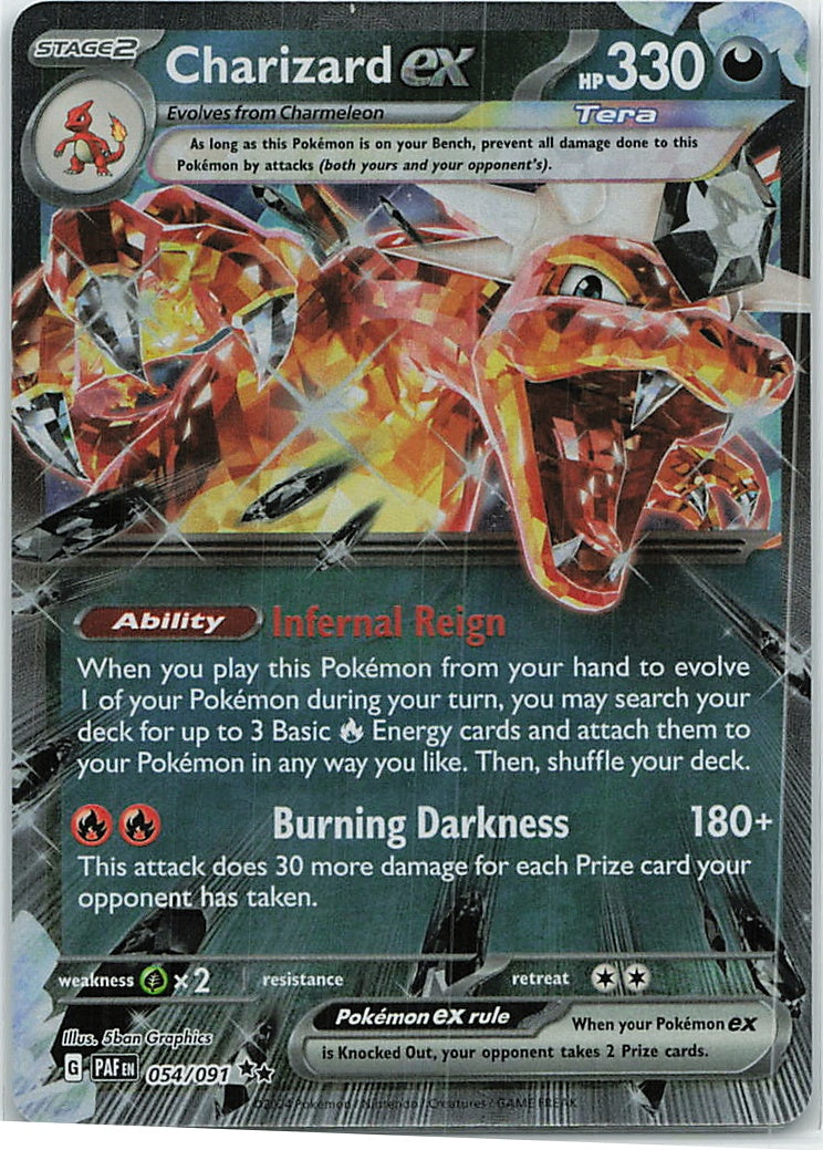 Charizard ex (Paldean Fates) 54/91 [Near Mint]