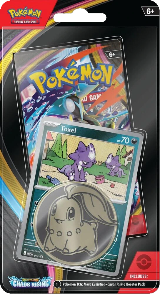 Pokemon TCG - Mega Evolution - Chaos Rising (ME4) - Checklane Blister (Englisch)