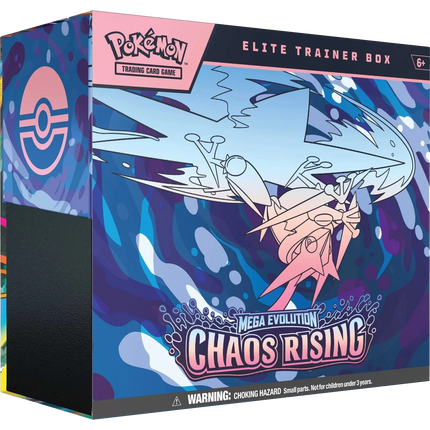 Pokemon TCG - Mega Evolution - Chaos Rising (ME4) - Elite Trainer Box (Englisch)
