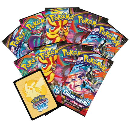 Pokemon TCG - Mega Evolution - Chaos Rising (ME4) - Elite Trainer Box (Englisch)