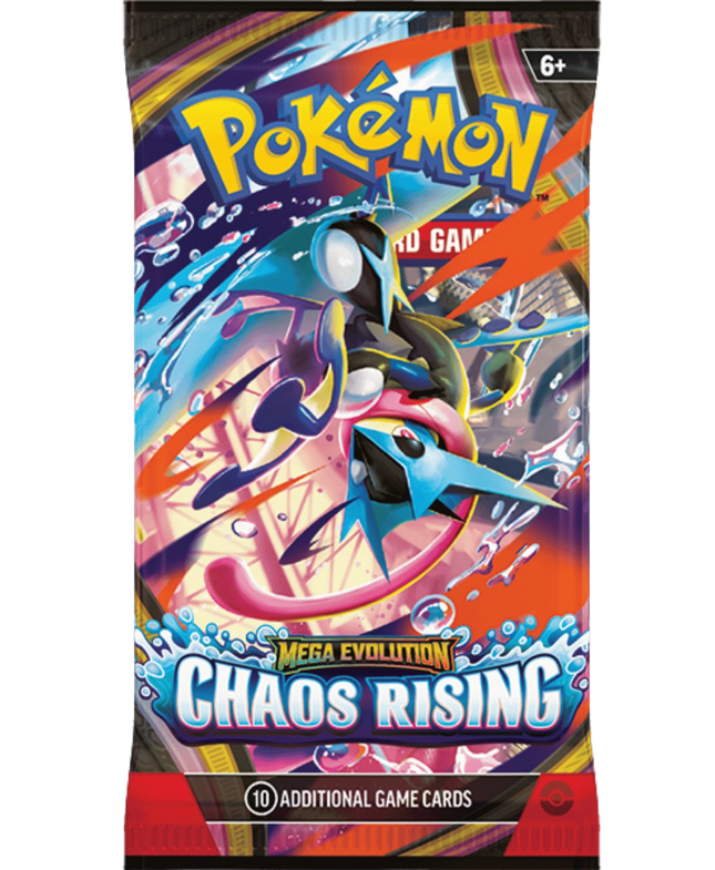 Pokemon TCG - Mega Evolution - Chaos Rising (ME4) - Booster Pack (Englisch)