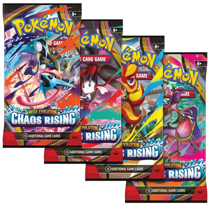 Pokemon TCG - Mega Evolution - Chaos Rising (ME4) - Booster Bundle (Englisch)
