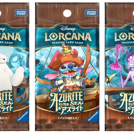 Disney Lorcana - Azurite Sea (Set 6) - Booster Box (Japanisch)