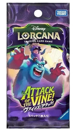 Disney Lorcana - Attack of the Vine! (Set 13) - Booster Pack (Japanisch)