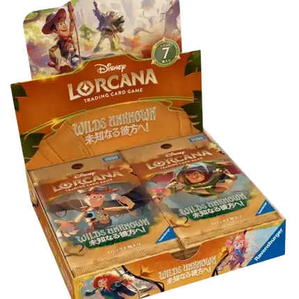Disney Lorcana - Wilds Unknown (Set 12) - Booster Box (Japanisch)