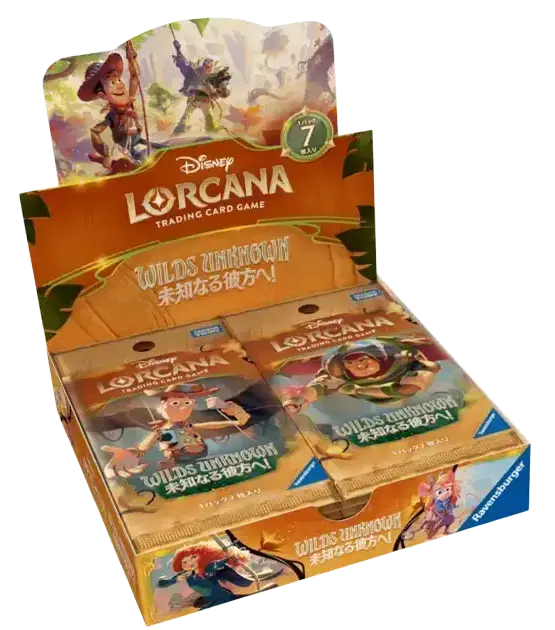 Disney Lorcana - Wilds Unknown (Set 12) - Booster Box (Japanisch)