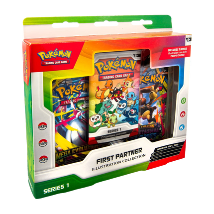 Pokemon TCG - First Partner Illustration Collection - Series 1 (Englisch)