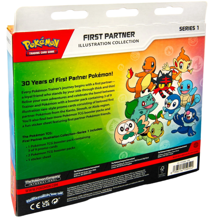 Pokemon TCG - First Partner Illustration Collection - Series 1 (Englisch)