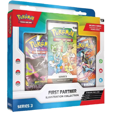 Pokemon TCG - First Partner Illustration Collection - Series 3 (Englisch)
