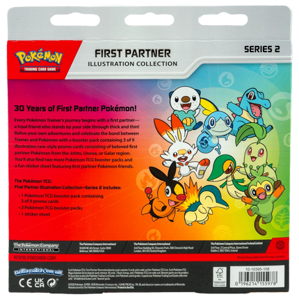 Pokemon TCG - First Partner Illustration Collection - Series 2 (Englisch)