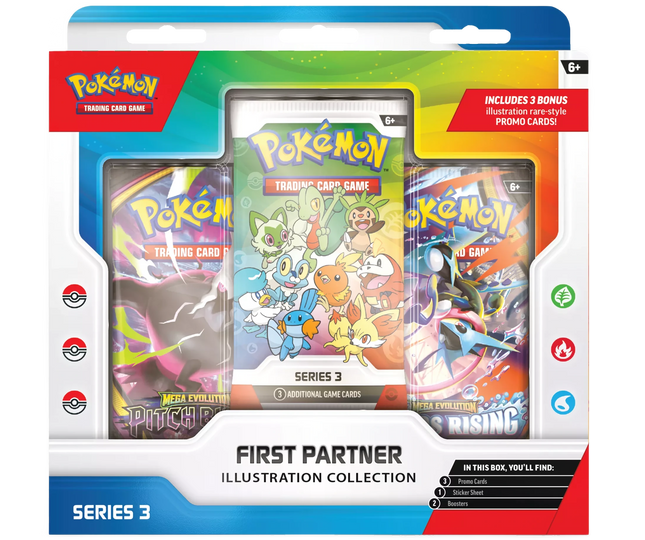 Pokemon TCG - First Partner Illustration Collection - Series 3 (Englisch)