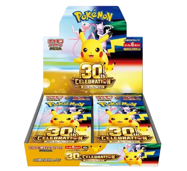 Pokemon TCG - Mega Evolution - 30th CELEBRATION (M6a) - Booster Box (Japanisch) [Vorbestellung]
