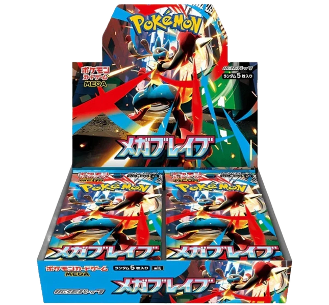 Pokemon TCG - Mega Evolution - Mega Brave (M1L) - Booster Box (Japanisch)