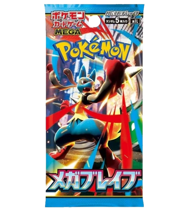 Pokemon TCG - Mega Evolution - Mega Brave (M1L) - Booster Pack (Japanisch)