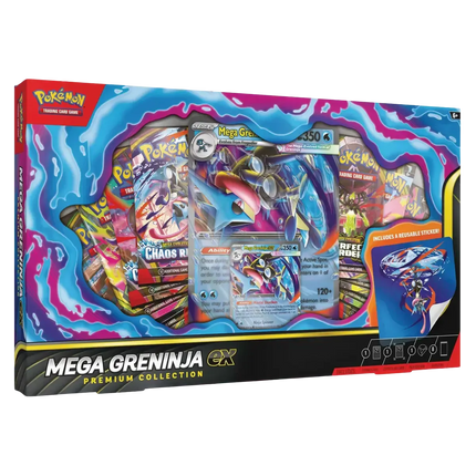 Pokemon TCG - Mega Greninja ex Premium Collection (Englisch)