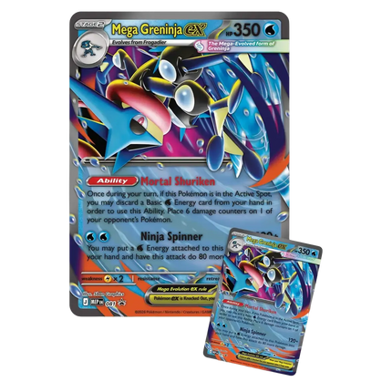 Pokemon TCG - Mega Greninja ex Premium Collection (Englisch)