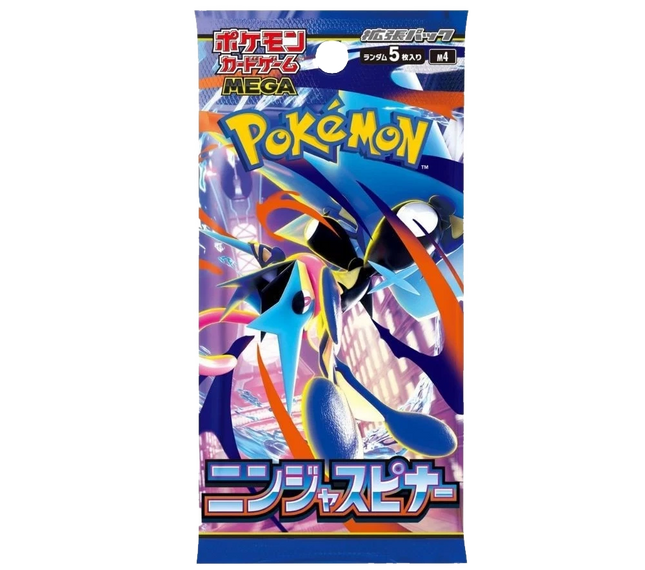Pokemon TCG - Mega Evolution - Ninja Spinner (M4) - Booster Pack (Japanisch)