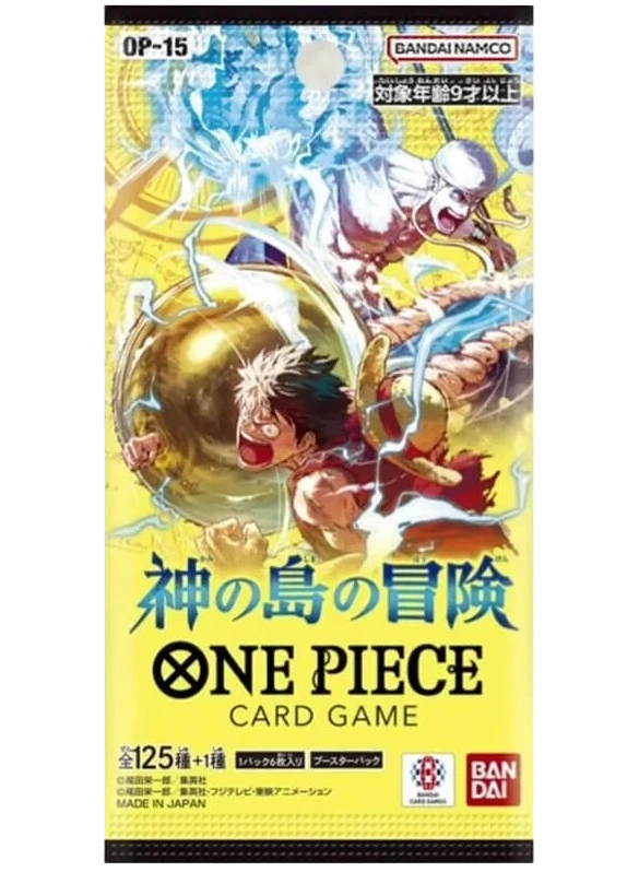 One Piece Card Game - Adventure on the Island of the Gods (OP-15) - Booster Pack (Japanisch)