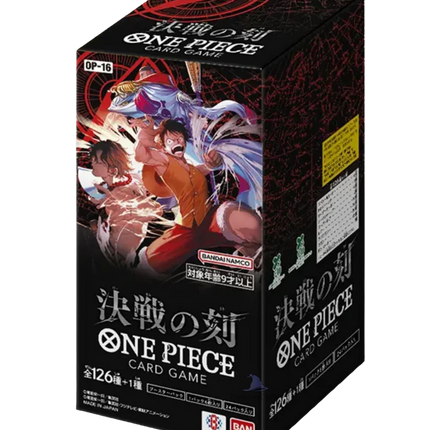 One Piece Card Game - The Moment of Decisive Battle (OP-16) - Booster Box (Japanisch)