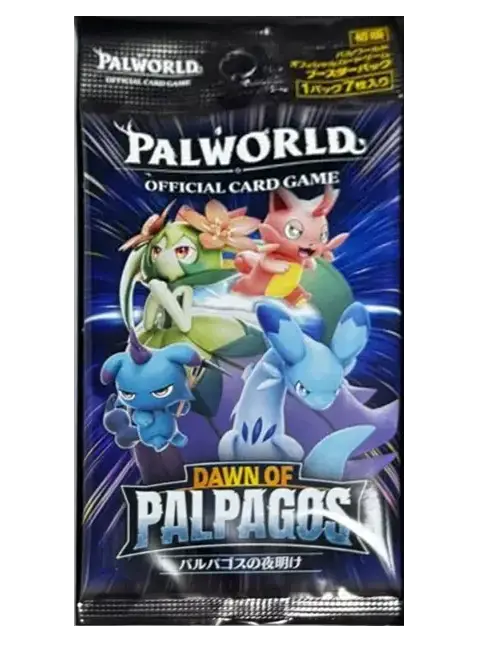 Palworld OCG - Dawn of Palpagos (BP01) - First Edition Booster Pack (Japanisch)