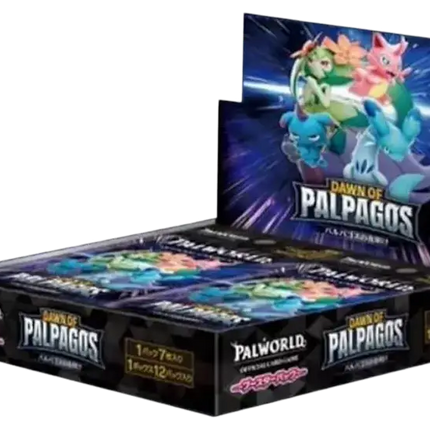 Palworld OCG - Dawn of Palpagos (BP01) - First Edition Booster Box (Japanisch)