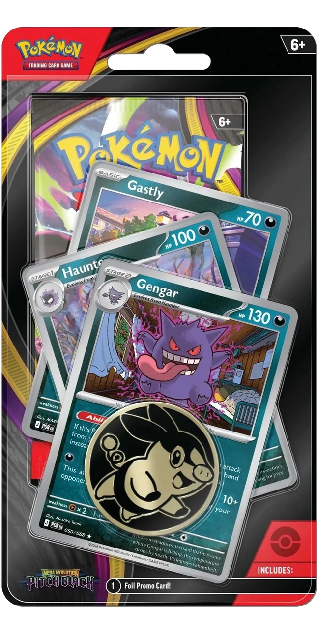 Pokemon TCG - Mega Evolution - Pitch Black (ME5) - Premium Checklane Blister (Englisch)