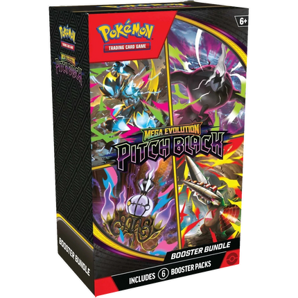 Pokemon TCG - Mega Evolution - Pitch Black (ME5) - Booster Bundle (Englisch)