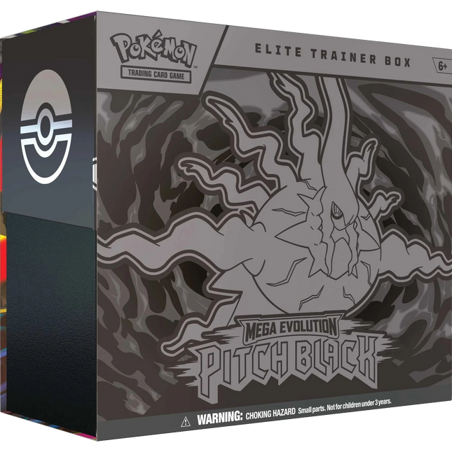 Pokemon TCG - Mega Evolution - Pitch Black (ME5) - Elite Trainer Box (Englisch)
