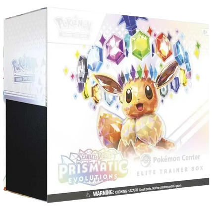 Pokemon TCG - Scarlet & Violet - Prismatic Evolutions - Pokemon Center Elite Trainer Box (Englisch)