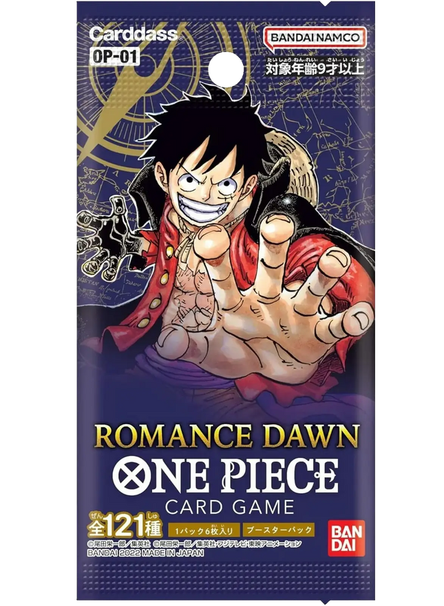 One Piece Card Game - Romance Dawn (OP-01) - Booster Pack (Japanisch)
