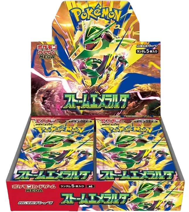 Pokemon TCG - Mega Evolution - Storm Emeralda (M6) - Booster Box (Japanisch)