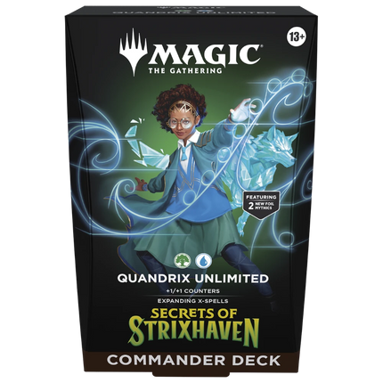 Magic: The Gathering - Secrets of Strixhaven - Quandrix Unlimited Commander Deck (Englisch)
