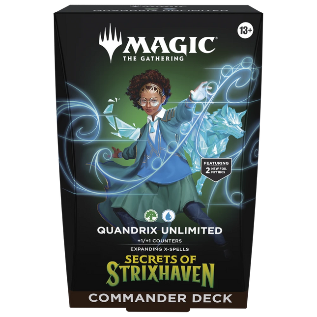Magic: The Gathering - Secrets of Strixhaven - Quandrix Unlimited Commander Deck (Englisch)