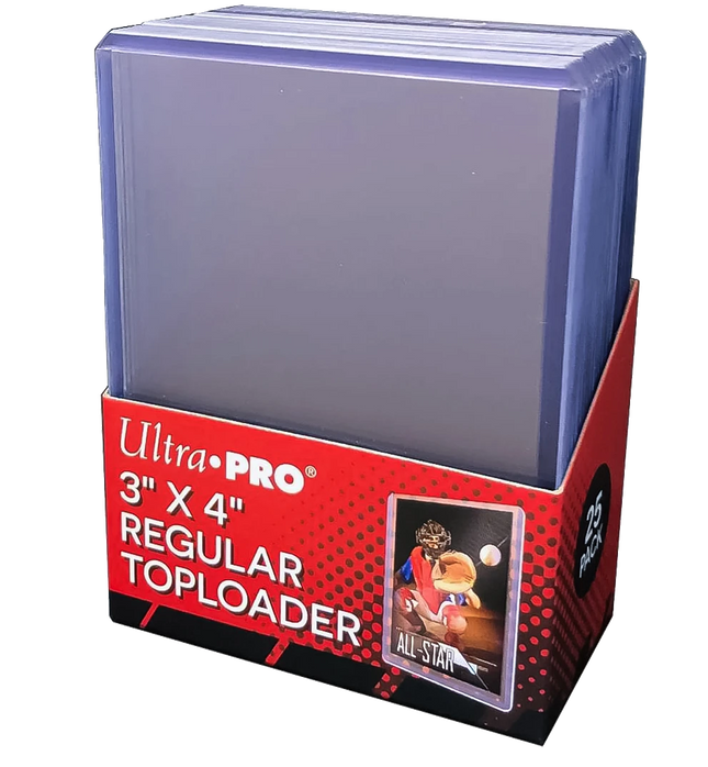Ultra PRO - Regular Toploaders 3" x 4" (25er-Pack)