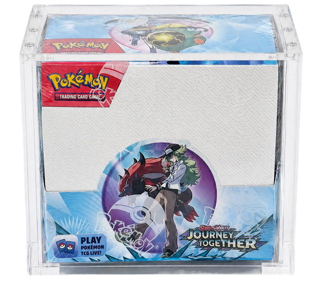 Acryl Display Case - Pokemon Booster Box (Magnetdeckel)