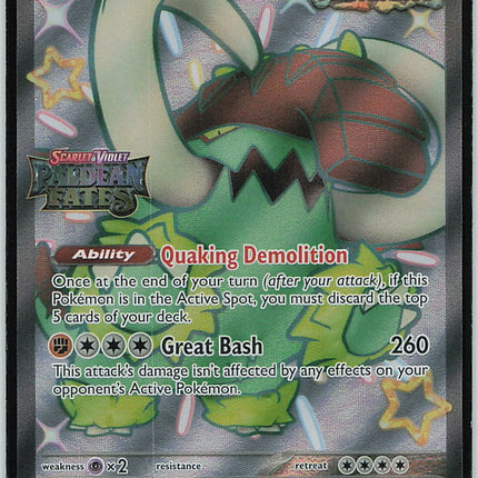 Great Tusk ex (SV Black Star Promos) 72 [Near Mint]