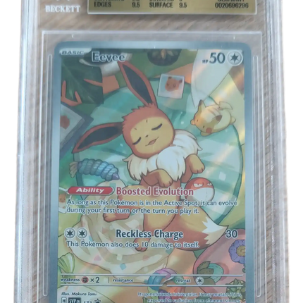Pokemon TCG - Eevee SVP 173 - Prismatic Evolutions ETB Promo - BGS 9.5 Gem Mint (Englisch)