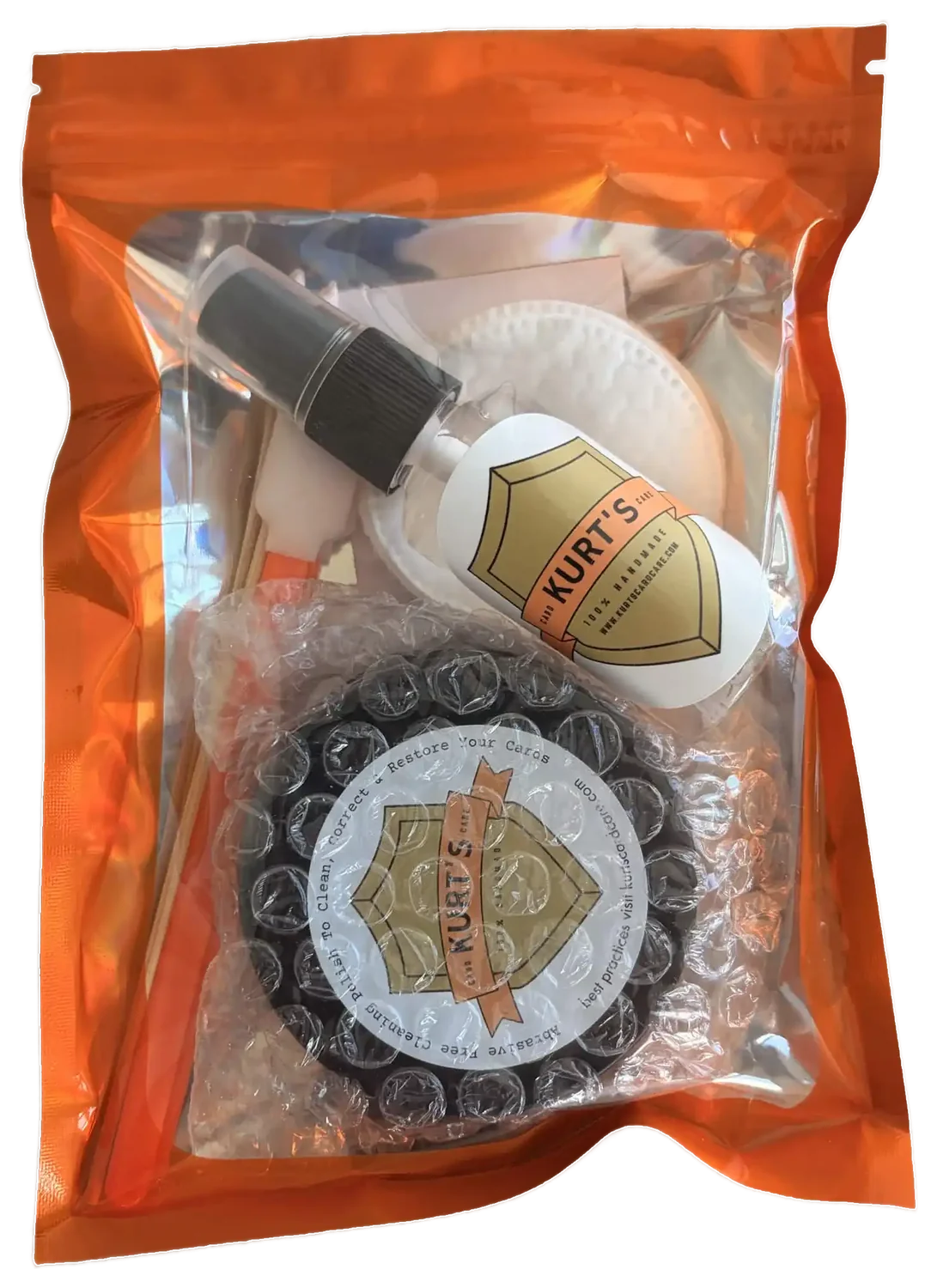Kurt's Card Care Spray & Polish Combo