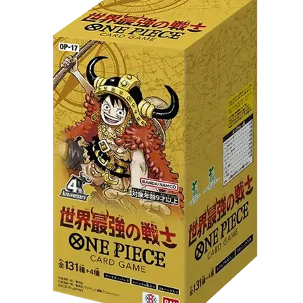 One Piece Card Game - The World's Strongest Warriors (OP-17) - Booster Box (Japanisch)