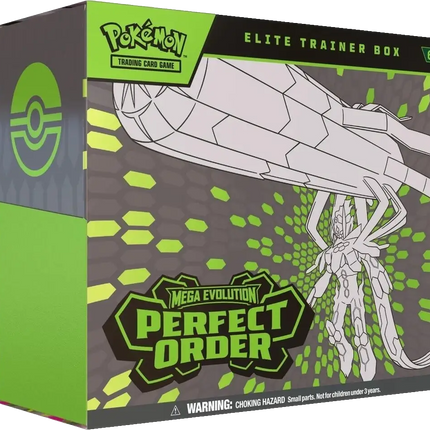 Pokemon TCG - Mega Evolution - Perfect Order (ME3) - Elite Trainer Box (Englisch)