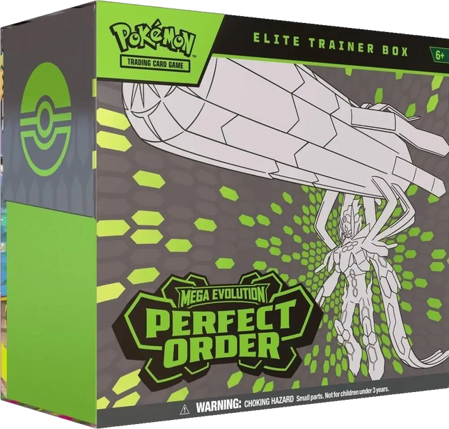 Pokemon TCG - Mega Evolution - Perfect Order (ME3) - Elite Trainer Box (Englisch)