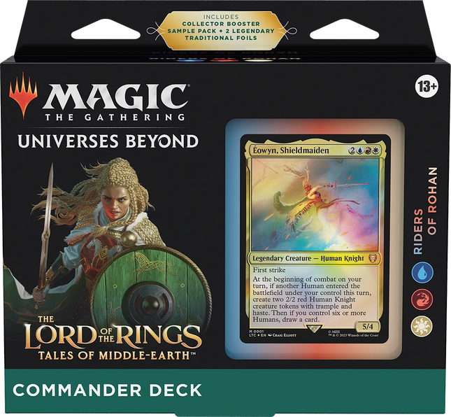 Magic: The Gathering - The Lord of the Rings: Tales of Middle-earth - Riders of Rohan Commander Deck (Englisch)