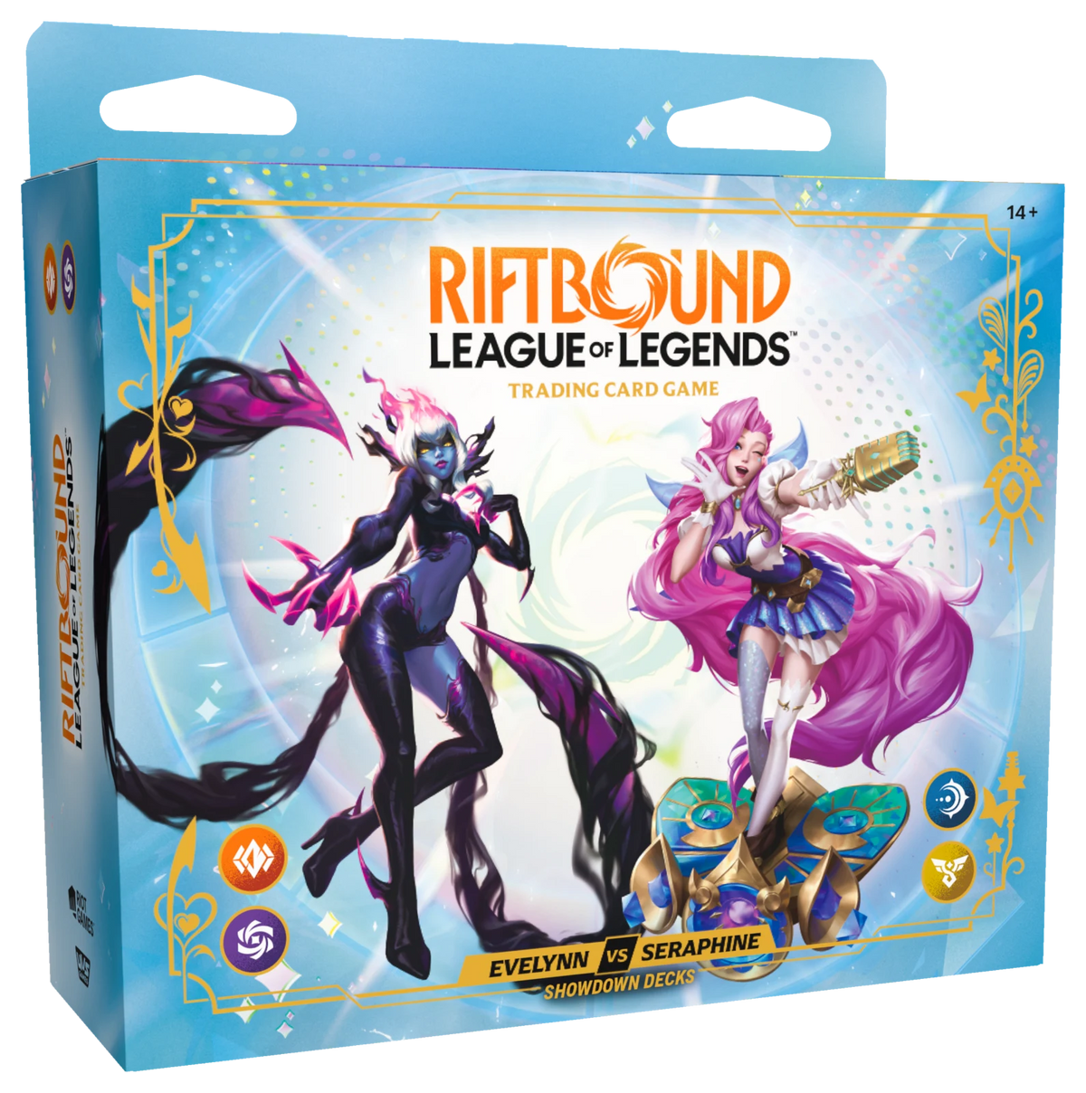 Riftbound Radiance (RAD) Showdown Decks Evelynn vs Seraphine English